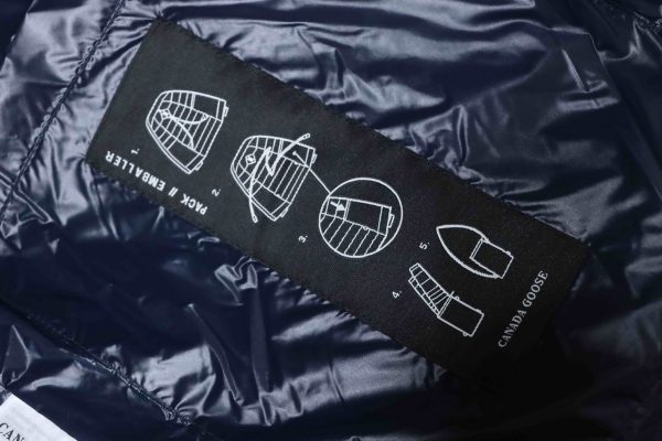 _canada_goose__puff_plaid_down_jacket_dark_blue_1D0A02169E71A Canada Goose Puff Plaid Down Jacket Dark Blue