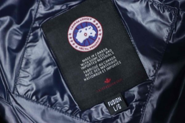 _canada_goose__puff_plaid_down_jacket_dark_blue_1D0A0217D6F16 Canada Goose Puff Plaid Down Jacket Dark Blue