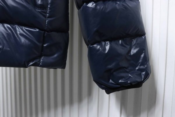 _canada_goose__puff_plaid_down_jacket_dark_blue_1D0A021AD1E19 Canada Goose Puff Plaid Down Jacket Dark Blue