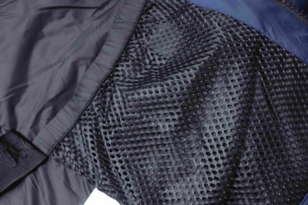 _canada_goose__stand_collar_large_plaid_down_jacket_dark_blue_1D0E6001F1E1E Canada goose Stand collar large plaid down jacket dark blue