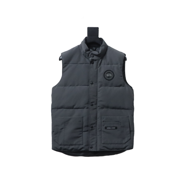 Canada Goose Black Label Vest Grey Canada Goose Black Label Vest Grey