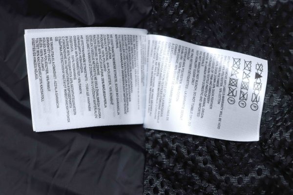 Canada goose Stand collar large plaid down jacket black