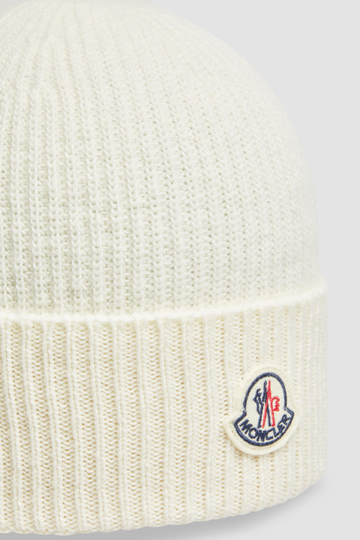 cashmere___wool_beanie_white_1B69068B61C15 Moncler Cashmere & Wool Beanie White