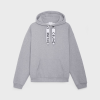 Celine Loose Sweatshirt In Cotton Fleece Light Grey