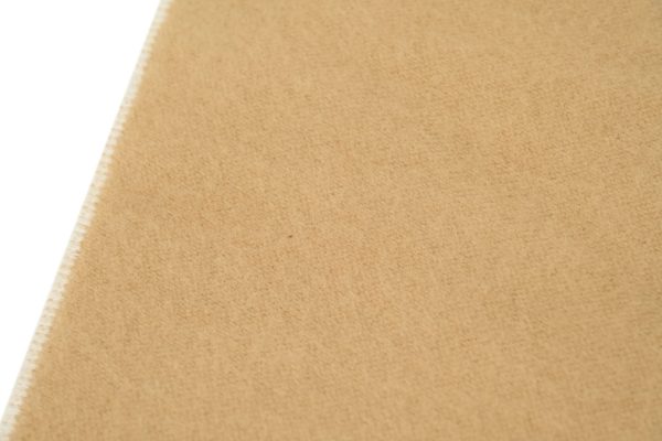 chanel_wool_tassel_scarf_white_brown_1D1869F77B917 Chanel wool tassel scarf white brown