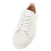 christian_louboutin__louis_junior_spikes_sneakers_white_1C5B3AC3D4A1F Christian Louboutin Louis Junior Spikes Sneakers White