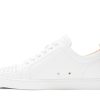CHRISTIAN LOUBOUTIN Louis Junior Spikes Cap-Toe Leather Sneakers White CHRISTIAN LOUBOUTIN Louis Junior Spikes Cap-Toe Leather Sneakers White