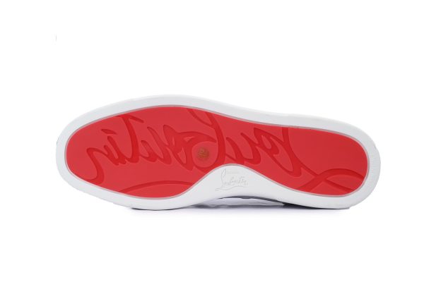 christian_louboutin_louis_junior_spikes_white_1C536EA41C711 Christian Louboutin Louis Junior Spikes White