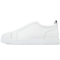 Christian Louboutin Louis Junior Spikes White Christian Louboutin Louis Junior Spikes White
