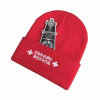 Chrome Hearts Beanie Red Chrome Hearts Beanie Red