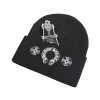 Chrome Hearts Beanie Black pk01 Chrome Hearts Beanie Black pk01