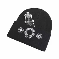 Chrome Hearts Beanie Black pk01