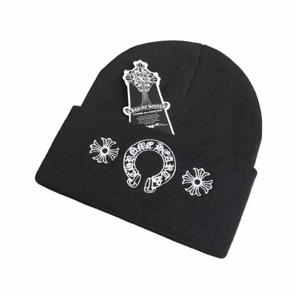 Chrome Hearts Beanie Black pk01 Chrome Hearts Beanie Black pk01