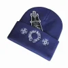 Chrome Hearts Beanie Blue Chrome Hearts Beanie Blue