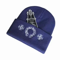 Chrome Hearts Beanie Blue Chrome Hearts Beanie Blue