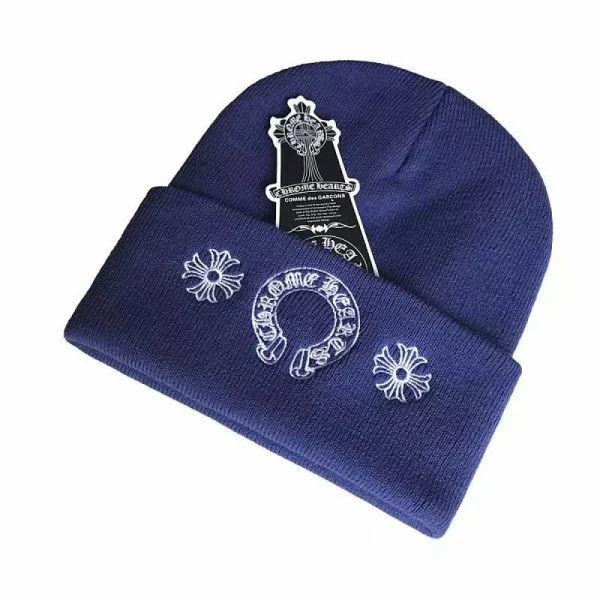Chrome Hearts Beanie Blue Chrome Hearts Beanie Blue