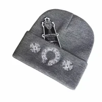 Chrome Hearts Beanie Gery Chrome Hearts Beanie Gery