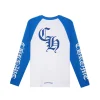 chrome_hearts_ch_baseball_shirt_white_blue_ch_536_1CEDD9365AA10 Chrome Hearts CH Baseball Shirt White/Blue CH-536