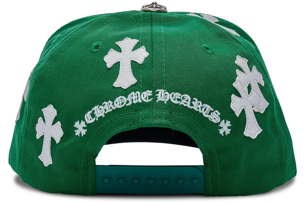 chrome_hearts_ch_hat_green_1C78B7B68AF12 Chrome Hearts CH Hat Green