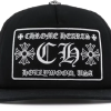 Chrome Hearts CH Hollywood Trucker HatBlack/Black Chrome Hearts CH Hollywood Trucker HatBlack/Black