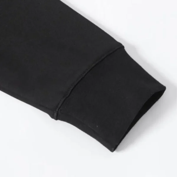 Chrome Hearts Cross Sanskrit Colorful Letters Embroidery Print Hoodie Black