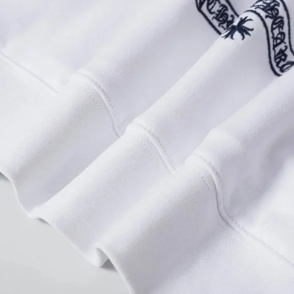 chrome_hearts_cross_sanskrit_colorful_letters_embroidery_print_hoodie_white_1CF4901AB1B14 Chrome Hearts Cross Sanskrit Colorful Letters Embroidery Print Hoodie White