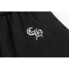 chrome_hearts_embroidered_sweatshorts__2287_black_1C92472E4411A Chrome Hearts Embroidered SweatShorts #2287 Black