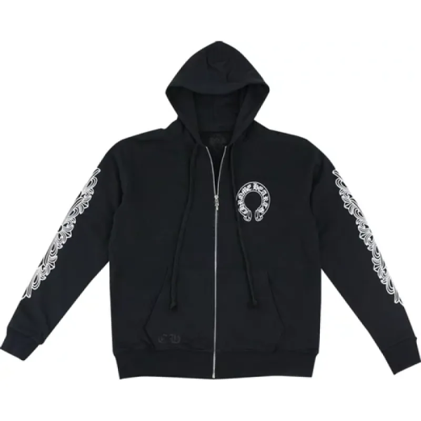 chrome_hearts_horseshoe_floral_cross_sleeve_zip_up_hoodie_purple_brand_fashion_men_jeans_4_1D1609FF33510 Chrome Hearts Horseshoe Floral Cross-Sleeve Zip Up Hoodie+Purple Brand Fashion Men Jeans 4