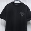 chrome_hearts_hot_diamond_logo_glitter_short_sleeve_black_1C42BFEBC6D1E Chrome Hearts Hot diamond logo glitter short sleeve black