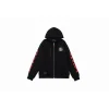 Chrome Hearts Made In Hollywood Plus Cross Zip Up Hoodie Black/Red