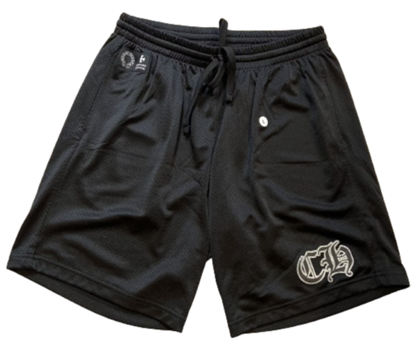 Chrome Hearts Sports Mesh Varsity Shorts Black
