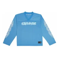 Chrome Hearts Sports Mesh Warm Up Jersey Blue Chrome Hearts Sports Mesh Warm Up Jersey Blue
