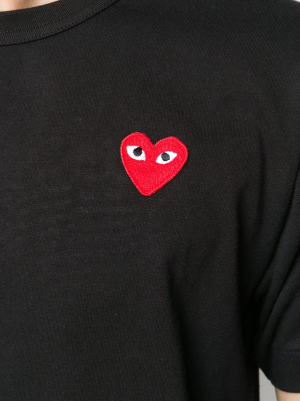 COMME Des GAR?ONS PLAY Black Heart T-Shirt