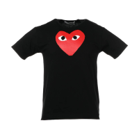 Comme des Garcons Play Red Heart T-shirt Black Comme des Garcons Play Red Heart T-shirt Black