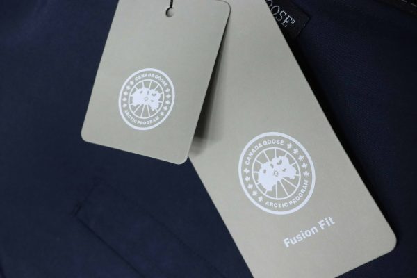 Canada Goose   Dark blue short down jacket