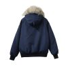Canada Goose   Dark blue short down jacket