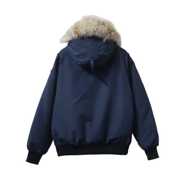 Canada Goose   Dark blue short down jacket