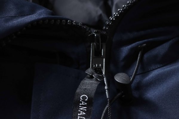 Canada Goose   Dark blue short down jacket
