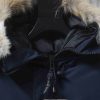 Canada Goose   Dark blue short down jacket