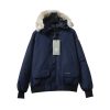 Canada Goose   Dark blue short down jacket