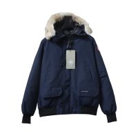 Canada Goose Dark blue short down jacket Canada Goose Dark blue short down jacket