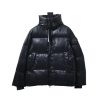 Canada Goose Puff Plaid Down Jacket Black Canada Goose Puff Plaid Down Jacket Black