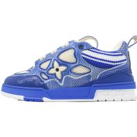 PK God Batch  LOUIS VUITTON New Blue Woolen Fabric  New Blue