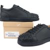 Christian Louboutin Louis Junior Spikes Black