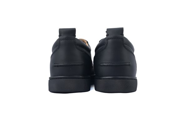 Christian Louboutin Louis Junior Spikes Black