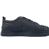 Christian Louboutin Louis Junior Spikes Black