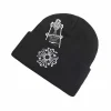 Chrome Hearts Beanie Black pk09 Chrome Hearts Beanie Black pk09