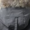 Canada goose  Business style mid-length down jacket gray