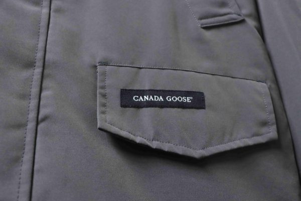 Canada goose  Business style mid-length down jacket gray