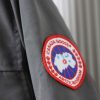 Canada goose  Business style mid-length down jacket gray